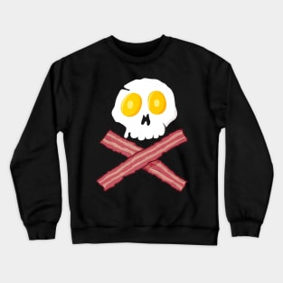 Eggs Skull Crossbones Crewneck Sweatshirt